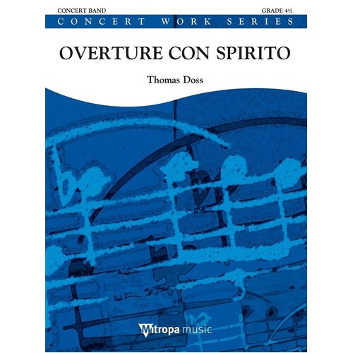 Overture Con Spirito Cb4.5 Sc/Pts Score/Parts