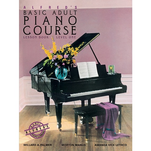 Alfred's Basic Piano Library (ABPL) Adult Lesson Book 1