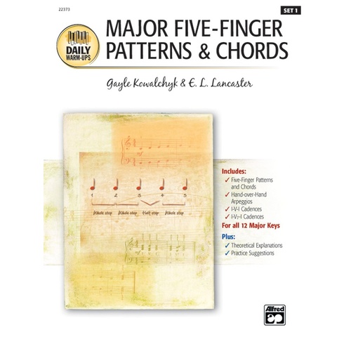 Daily Warm-Ups Book 1 Maj Patterns Piano