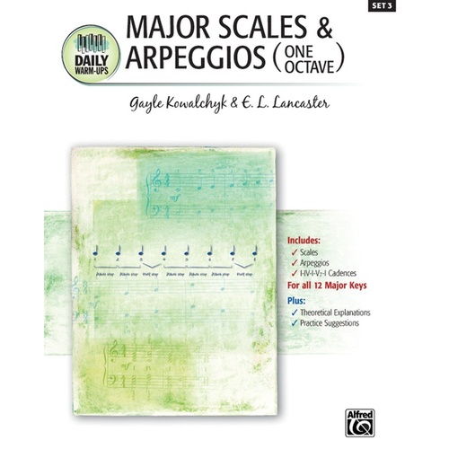 Daily Warm-Ups Book 3 Maj 1 Octave Piano