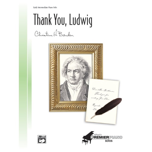 Thank You Ludwig Piano Sheet Music
