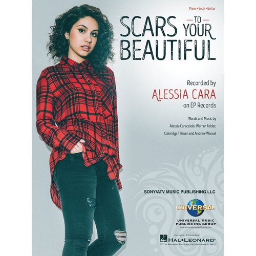 Scars To Your Beautiful PVG S/S (Sheet Music)