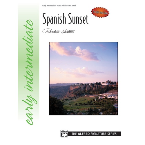 Spanish Sunset Piano Sheet Music for Right Hand