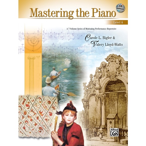 Mastering The Piano Book/CD Level 4