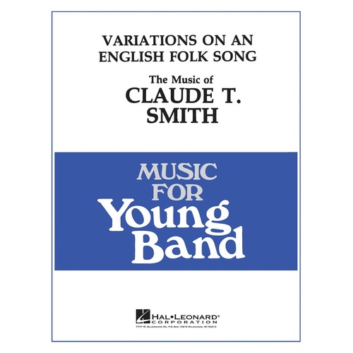 Variation On A English Folk Song Youth Band3 (Music Score/Parts)