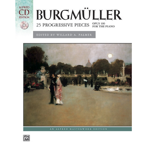 Burgmuller 25 Progressive Pieces Op 100 with CD