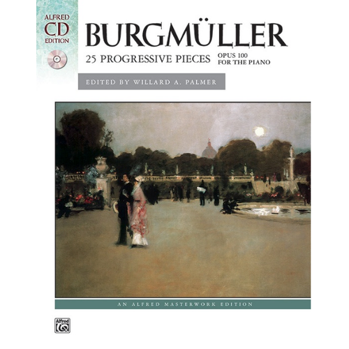 Burgmuller 25 Progressive Pieces Op 100 with CD