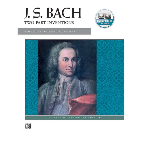 Bach Two-Part Inventions Book with CD - Piano Sheet Music Edition
