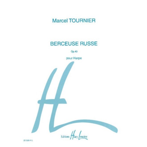 Berceuse Russe Op 40 Harp (Softcover Book)