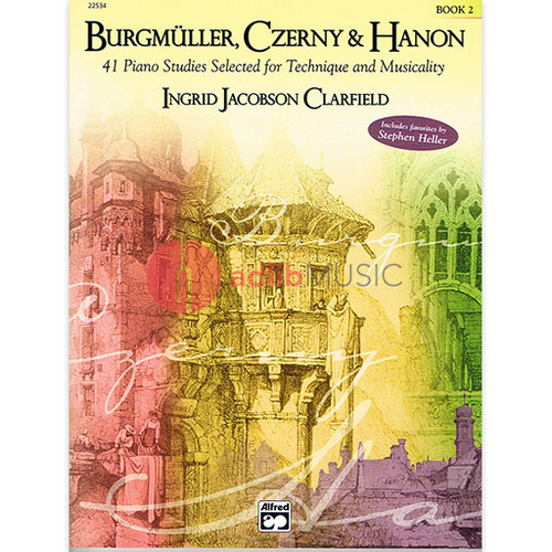 Burgmuller Czerny & Hanon Volume 2 Piano Studies Edited by Ingrid Jacobson Clarfield