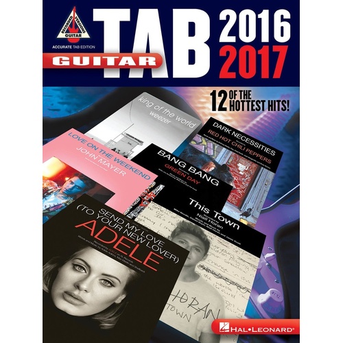 Guitar TAB 2016 Recorded Versions (Softcover Book)