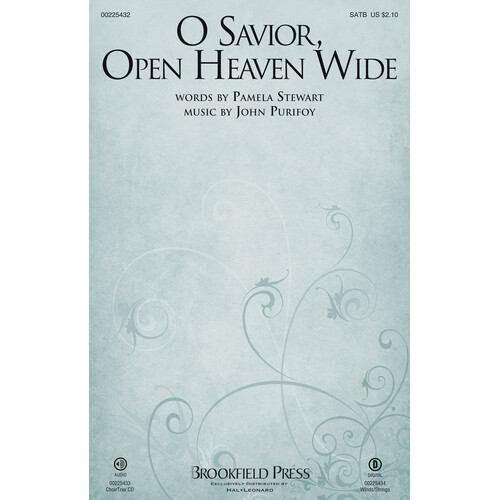O Savior Open Heaven Wide SATB (Octavo)