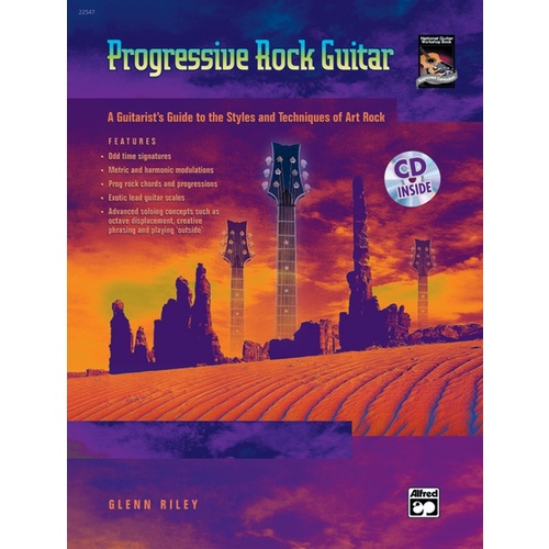 Progressive Rock Guitar Book/CD