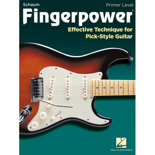 Fingerpower Pick Style Guitar Primer Level (Softcover Book)