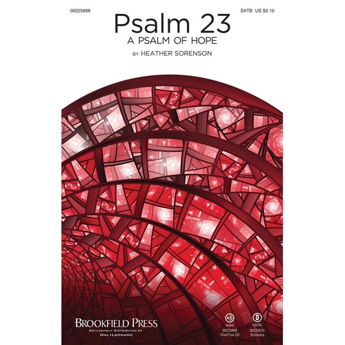 Psalm 23 ChoirTrax CD (CD Only)