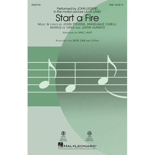 Start A Fire SAB (Octavo)