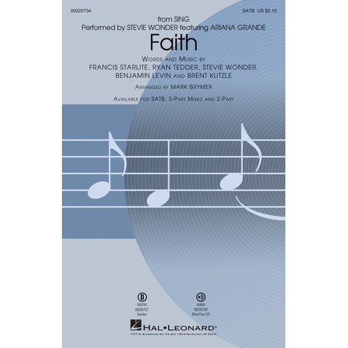 Faith From Sing SATB (Octavo)
