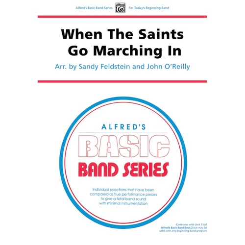 When the Saints Go Marching in Concert Band Sheet Music Grade 1