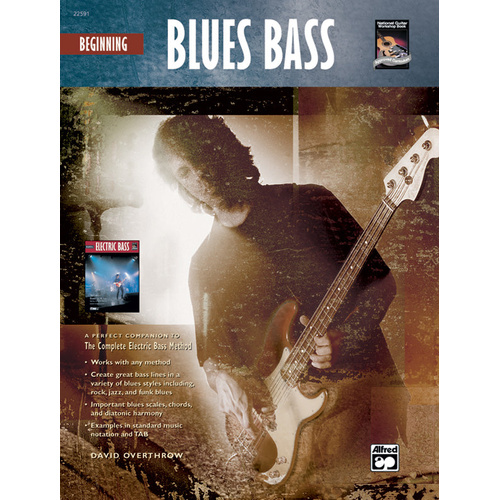 Beginning Bass Blues BK/CD