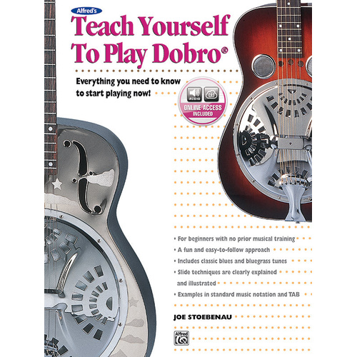 Teach Yourself Dobro Book with CD
