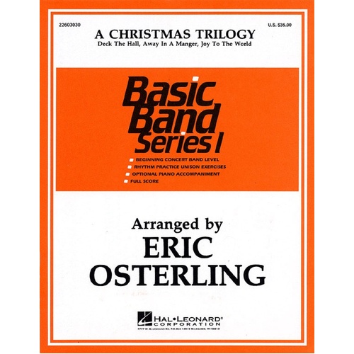 Christmas Trilogy Concert Band 1.5 Score/Parts (Pod) (Music Score/Parts)