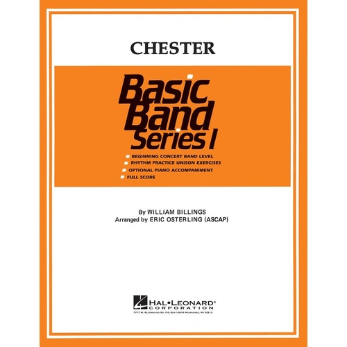Chester Bb1 (Music Score/Parts)