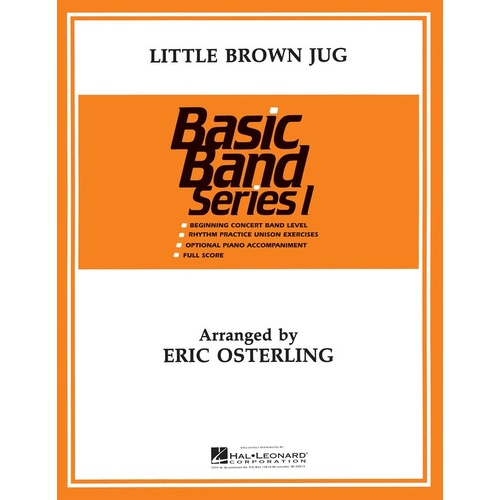 Little Brown Jug Concert Band Gr 1 (Music Score/Parts)