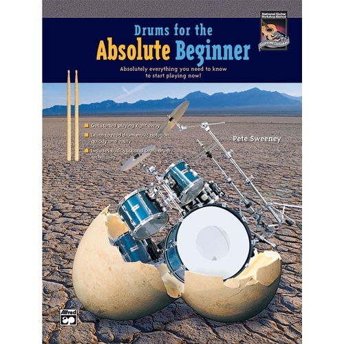 Drums For The Absolute Beginner Book/DVD