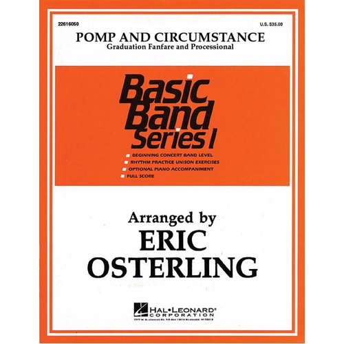 Pomp And Circumstance Concert Band Gr 1 (Music Score/Parts)