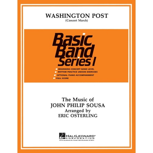 Washington Post Concert Band Gr 1 Arr Osterling (Music Score/Parts)