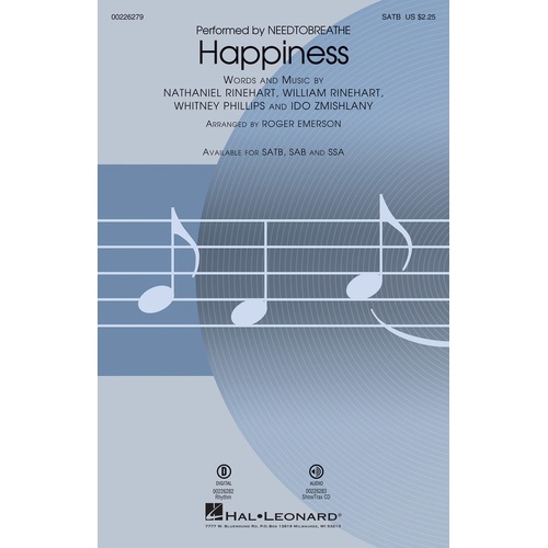 Happiness SSA (Octavo)