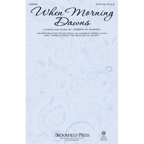 When Morning Dawns SATB/Flute (Octavo)