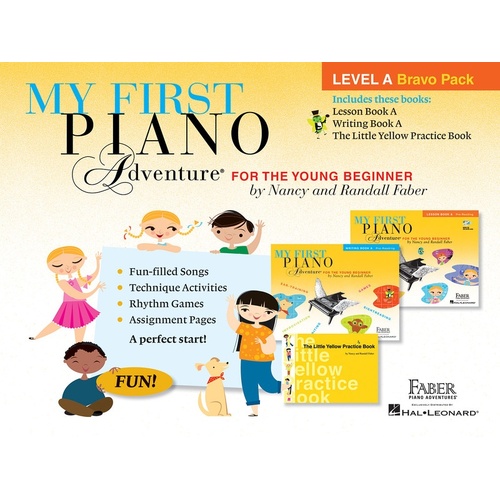 My First Piano Adventure Level A Bravo Pack
