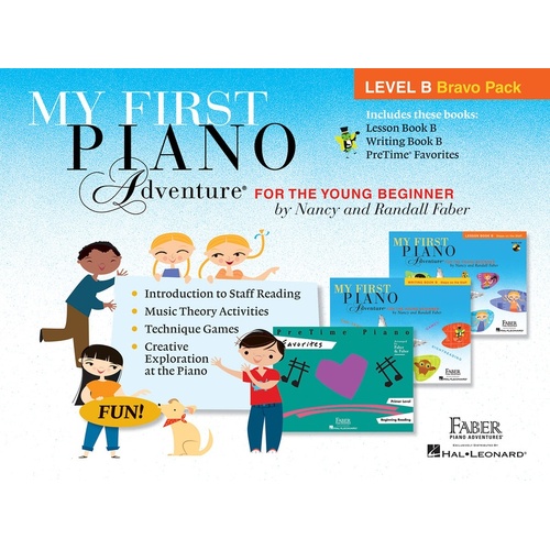 My First Piano Adventure Level B Bravo Pack