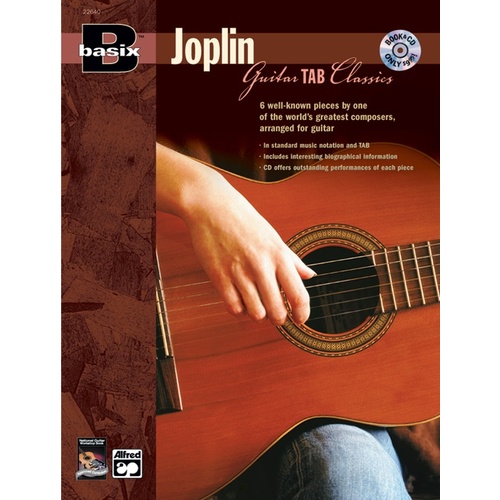 Basix Joplin Guitar Tab Classics Book and CD