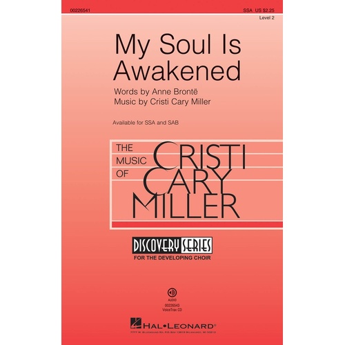 My Soul Is Awakened SSA (Octavo)