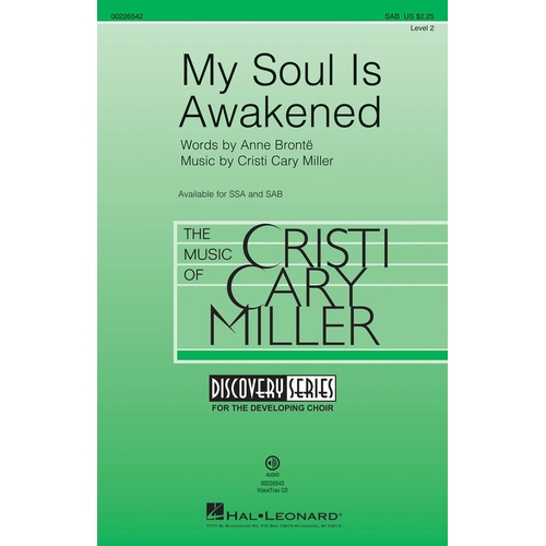 My Soul Is Awakened SAB (Octavo)