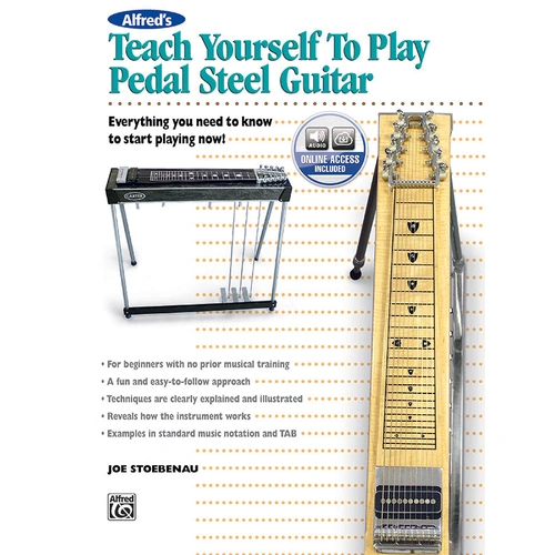 Teach Yourself to Play Pedal Steel Guitar Book with CD