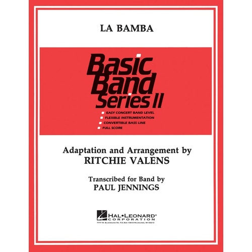 La Bamba Bb2 (Music Score/Parts)