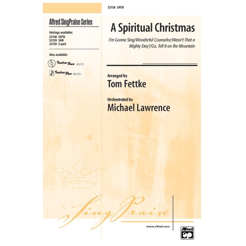 Spiritual Christmas SATB Level 4 Arrangement by Fettke
