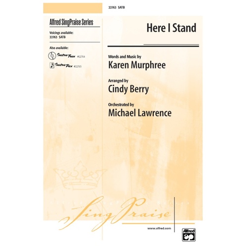 Here I Stand SATB