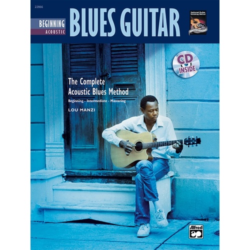 Beginning Acoustic Blues Guitar Book and CD