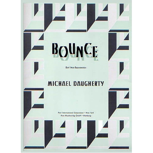Bounce For Two Bassoons Score And Parts (Softcover Book)