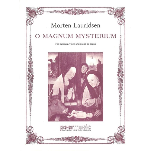 O Magnum Mysterium Med Voice Piano (Softcover Book)