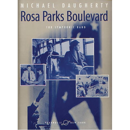 Rosa Parks Boulevard For 3 Trombones/Concert Band Score
