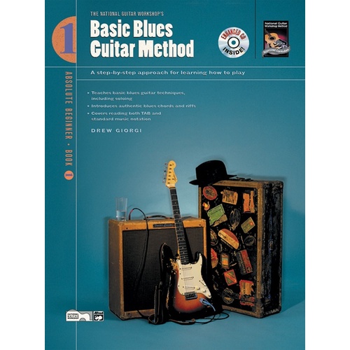 Basic Blues Guitar Method Book 1 Book/DVD
