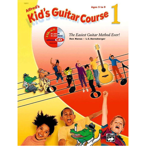 Alfred's Kids Guitar Course 1/2 Flashcards by Manus Harnsberger