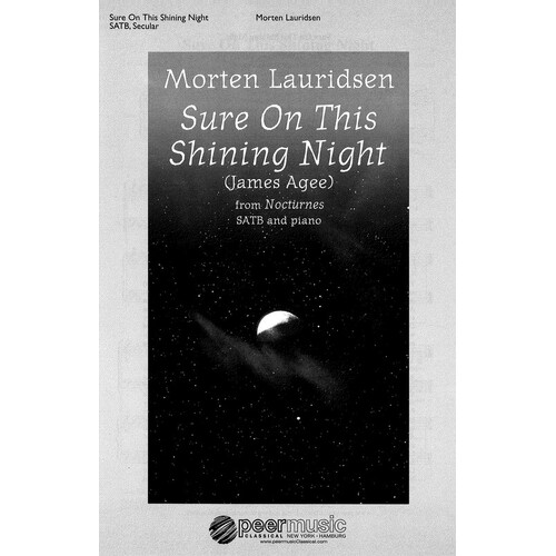 Sure On This Shining Night SATB (Softcover Book)