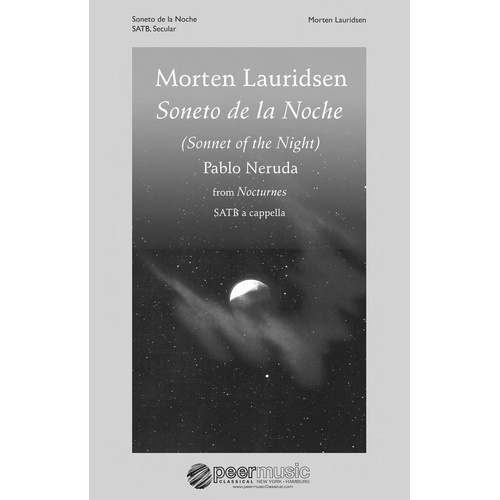Soneto De La Noche SATB (Octavo)