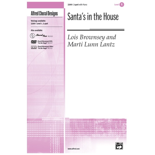 Santas In The House 2 Part/Piano Level 1